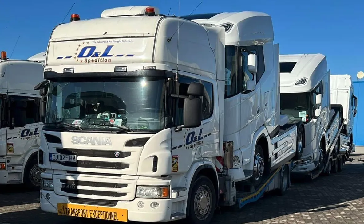Capete tractor Scania noi transportate de OL Speditionwagon